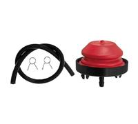 Ampoule d'amorçage de souffleuse à neige, ampoule d'amorçage de carburateur avec tuyaux, carburateur de rechange compatible avec moteur Tecumseh AV520 HMSK100 HMSK105 HMSK110