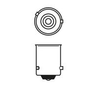 Ampoule de clignotant BAU15s 1 987 301 025 BOSCH pour BMW FORD ALFA ROMEO VW KIA