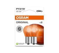 Ampoule de clignotant BAU15s 7507-2BL OSRAM pour OPEL RENAULT SUZUKI BMW FORD VW