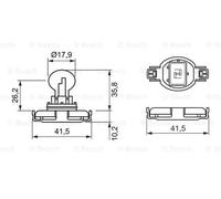Ampoule, feu clignotant BOSCH 1 987 302 269