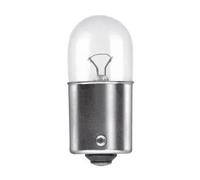 Osram Ampoule signalisation ORIGINAL LINE R5W 12V, base en métal, blister double (2 lampes), blanc