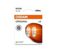 Ampoule de feu STOP W2.1x9.5d W3W 2821-2BL OSRAM pour MERCEDES-BENZ MG PORSCHE