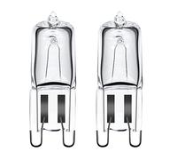 Ampoule de four G9 Halogènes G9 40W 230V Tolérance 300°C Pour Neff/AEG/Smeg/Zanussi/Bosch- Paquet de 2