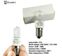 ▶ Ampoule de four halogène E14 25W/40W 220-240V, lampe de four halogène sûre, haute température 500 ℃ Ampoule résistante pour sèche-linge et micro-ondes 25W