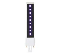Ampoule de Lampe À Ongles Uv Led, 365 + 405 Nm Double Source de Lumière Gel de Séchage des Ongles Tube de Lampe de Rechange Ampoule de Lampe de Rechange pour Sèche-Ongles Convient À Tous Les Gels Polo
