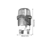 Ampoule de lampe de four 25W, résistive à haute température 500 ℃ for réfrigérateurs, lumière de four à micro-ondes 220V 110V G9, ampoules halogènes(220V)