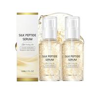 Ampoule de lifting intensif peptide de soie, 30 ml, sérum anti-âge, sérum revitalisant peptide collagène, ampoule cosmétique coréenne, lifting aux peptides de soie dorée, apaise et améliore la texture