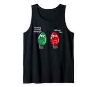 Ampoule de Noël avec Jeu de Mots Amusant sur Une Blague Débardeur