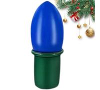 Ampoule De Noël Gonflable,Ornement D'Ampoule De Noël Gonflable,Boules d'ornements gonflables - Boules d'ornements gonflables, décorations de noël en plein air, boule de noël en forme d'ampoule pour Fe