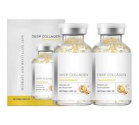 Ampoule de peptide de soie lifting intensif, ampoule de peptide liftant en soie, sérum anti-rides pour femme, hydrate, raffermit et soulève, lisse les rides, améliore l'élasticité (2 pièces)
