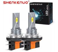 Ampoule de phare à LED H15 DRL pour feux de route Canbus sans erreur Blanc brillant 6000k