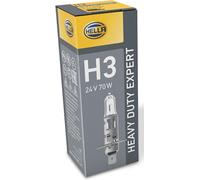 Ampoule de phare longue portée halogène HELLA pour MAN GRIMME