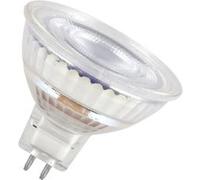 Ampoule de réflecteur LED Osram MR16 avec socket de rénovation - remplacement de 50 watts - Gu5.3 - réflecteur MR16 - 2700 Kelvin - blanc chaud - verre transparent - pack à 3-er} G