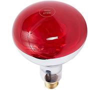 Ampoule De Remplacement 275W, Culot À Vis E27 Pour Thermothérapie Infrarouge Lampe Chauffante IR 3 Niveaux De Protection Vis Rouge Antidéflagrante Ampoule De Lampe De Thérapie Infrarouge Lointain