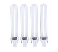 Ampoule de remplacement pour ongles, Tube UV 9W, 4 pièces, lampe de séchage pour Gel Nail Art
