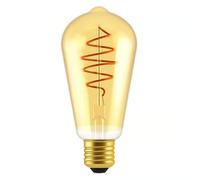 Ampoule DECO - E27 ST64 Spiral Dimmable, verre ambré - blanc chaud 2200k 400l. - Nordlux