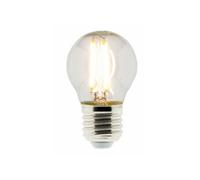 - Ampoule déco filament LED sphérique 4W E27 470lm 2700K - Blanc chaud