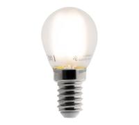 Ampoule déco filaments LED e E27 4W - Blanc chaud - 400lm 2700K - Zenitech