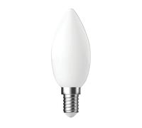 Ampoule E14 LED opaque Energetic flamme 4000K 470lm 4W