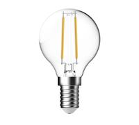 Ampoule E14 LED transparente Energetic mini globe 4000K 500lm 4W