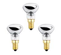 Ampoule E14 R39 25W pour Lampe de Lave, Dimmable, Blanc Chaud 2600K, 250LM, Ampoules Réflecteur Petit Culot pour Chauffer Lampe à Bulles, Lampe à Fusée, Lampe Pailletée, lot de 3