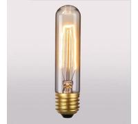 Ampoule E27 40W Edison Rétro Lampe Antique Vintage Incandescence Poire à cage d'écureuil Filament 110V-240V T10