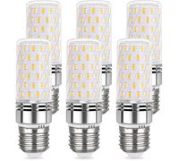 Ampoule E27 Mais LED 16W Blanc Froid 6000K, Lot de 6,1450LM, 360° Lumiere, Équivalent Halogène E27 100W, AC 230V