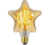 Ampoule en Forme D'étoile Vintage Antique Art Rétro Ampoule Décorative pour La Décoration de La Maison de Chambre de Mariage
