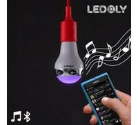 Ampoule enceinte avec lumière multicouleur Bluetooth télécommandée