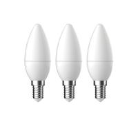 Ampoule Energetic E14 bougie LED 250lm 2.2W 4000 K, lot de 3