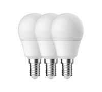 Ampoule Energetic E14 mini globe LED 250lm 2.9W 2700 K, lot de 3