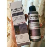 Ampoule exfoliante à l'essence de riz noir Dr. Melaxin, éclaircissement de la peau, nettoyage des pores, élimination des points noirs, 80ml
