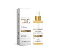 Ampoule exfoliante au riz blanc et noir - Peel Shot Glow Rice Ampoule 2025 Nouvelle formule pour le visage et le corps - Gommage exfoliant doux pour tous types de peau (White Rice/1pcs)