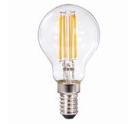 Ampoule Fil. Led, E14, 470lm Remp. 40w, Sphér., Blc Chd, Transp. Rég.