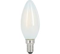 Ampoule fil. LED, E14, 470lm rempl. 40 W, amp. bougie, lum. jour, mate