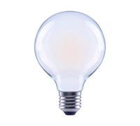 Ampoule fil. LED, E27, 470lm remp. 40W, amp. globe, G80, mate, blc chd