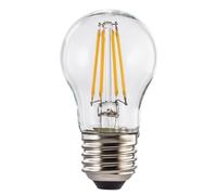 Ampoule fil. LED, E27, 470lm rempl. 40W, amp. goutte, blc chd, transp.