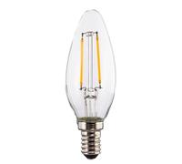 Ampoule Filam. Led, E14, 250lm Rempl. 25w, Amp. Boug., Blc Chd, Trsp.