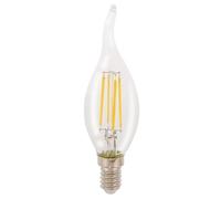 Ampoule flamme - rétro à filament LED HQ E14 4W 345lm (Température Couleur 2700 K)