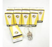 Ampoule Flosser 6v 25/25w Ba20d Pour Cyclomoteur Moto Deux Roues Auto Neuf