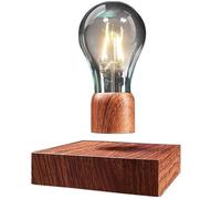 Ampoule flottante magnétique, ampoule LED en lévitation, lampe de bureau, lampe de lévitation rotative sans fil, lumière décorative pour la maison, le bureau, les gadgets technologiques, les jouets,