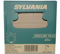 Ampoule fluocompacte Circline - D: 22 cm - 22 W - blanc brillant - 4 000 K