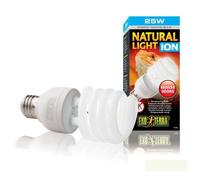 Ampoule fluocompacte Natural Light Exo Terra - 25W - Pour reptiles et amphibiens
