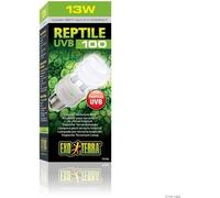 Ampoule fluocompacte UVB pour terrarium - EXO TERRA - Reptile UVB 100 - Climat tropical et subtropical 13W