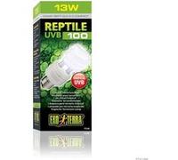 Ampoule fluocompacte UVB pour terrarium - Reptile UVB 100 - Climat tropical et subtropical 13W G