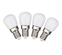 Ampoule Frigo, 3W Lampe E14 LED pour Refrigerateur, Équivalent 30W Incandescent, Blanc Chaud 2700K, 300LM, Non Dimmable, Petit Ampoule LED E14 pour Frigo, Hotte Cuisin, Lampe de Sel, Lot de 4