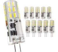 Ampoule G4 LED 12V,1 watt(équivalent à Halogene 10W)Lampe LED Spot pour Lumiere Puck,Lustre,Non-dimmable,12Volt,Blanc Froid