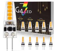 Ampoule G4 Led 2W, Ampoule G4 12V 2W Équivalent 20W Ampoule Halogene, G4 Led Blanc Neutre 4000K, 200LM, Ampoule Led G4 Dimmable Sans Scintillement, CRI> 80, Led G4 12V 2W Economie D'énergie, 10 Pièces