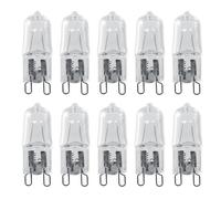 Ampoule G9 - Écologique - 10pcs - 40W - Blanc chaud - Halogène - Intérieur