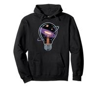 Ampoule Galaxie Idée Espace Univers Créativité Concept Sweat à Capuche